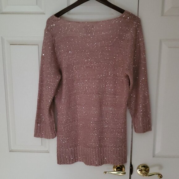 Max Edition Sequin Sparkle Sweater XL - Picture 4 of 7